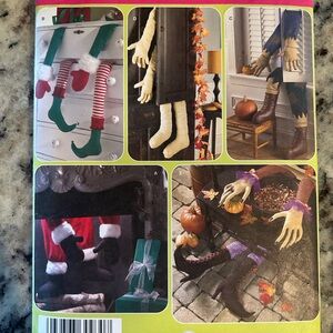 Halloween Witch Leg and Arm Decor